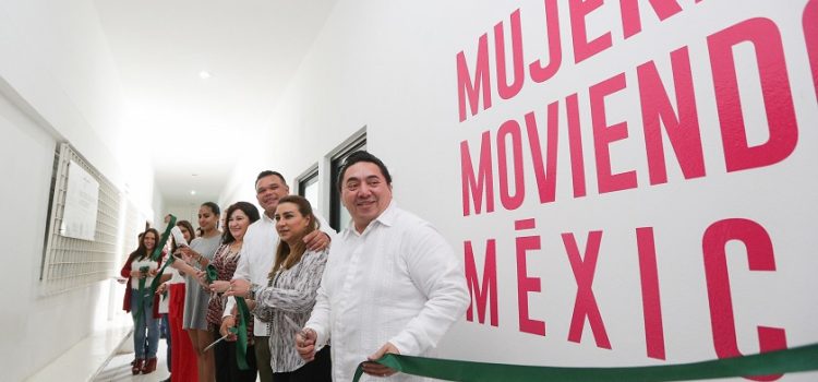 Inauguran en Yucatán el segundo centro Mujeres Moviendo México