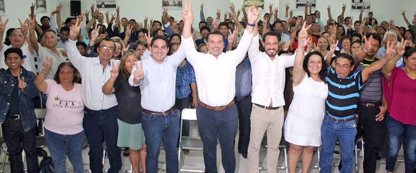 Se reúne Renán Barrera con coordinadores de los subcomités panistas