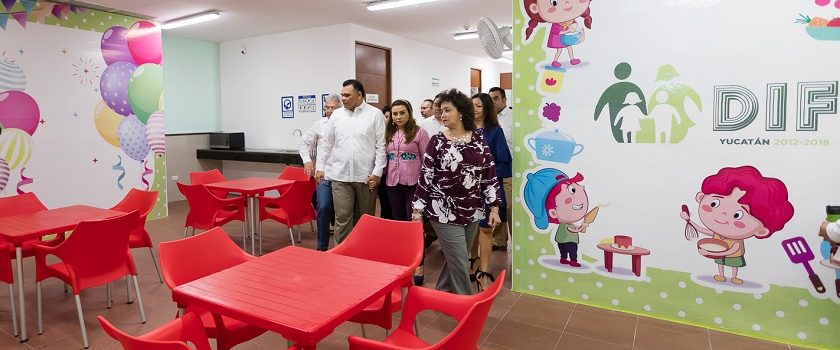 Modernizan el Centro de Convivencia Familiar de Yucatán