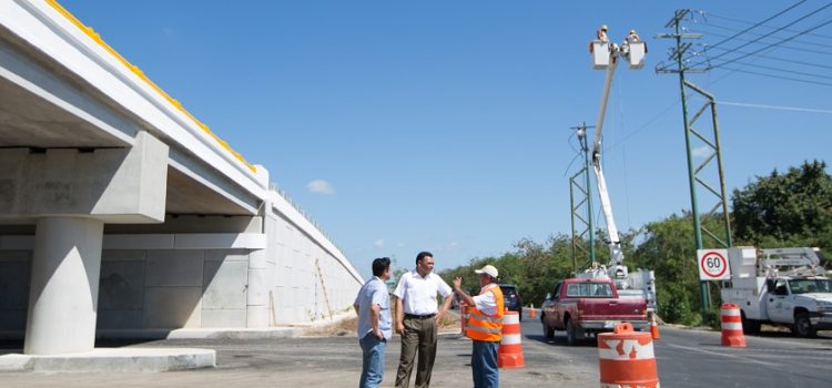 Obras viales, mejoran la calidad de vida en Yucatán