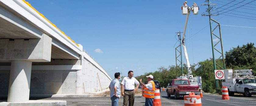 Obras viales, mejoran la calidad de vida en Yucatán