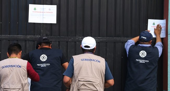 Clausuran otro establecimiento en el Centro Histórico