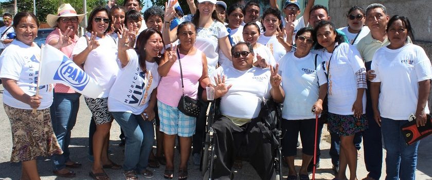 Refrendan cariño a Cecilia Patrón en la Mercedes Barrera