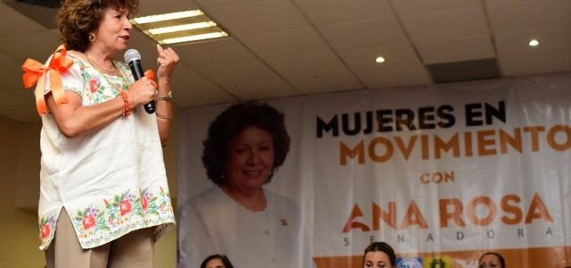 Realizan el primer foro “Mujeres en movimiento con Ana Rosa”