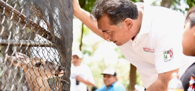 Piden a Víctor Caballero atender zoológico en la colonia Mulsay