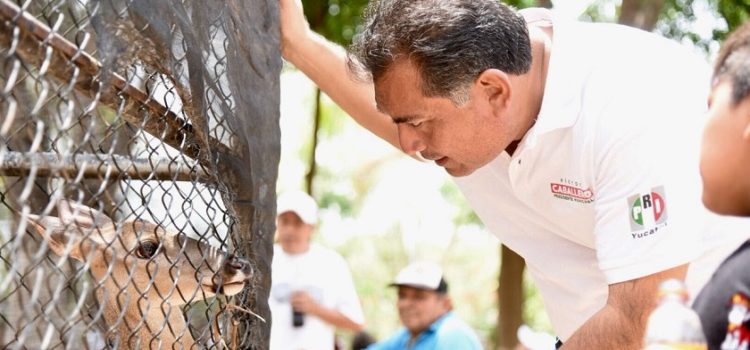 Piden a Víctor Caballero atender zoológico en la colonia Mulsay