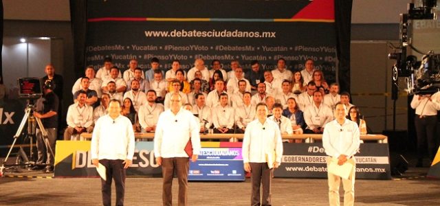 Con éxito se realizó debate del CCE Yucatán