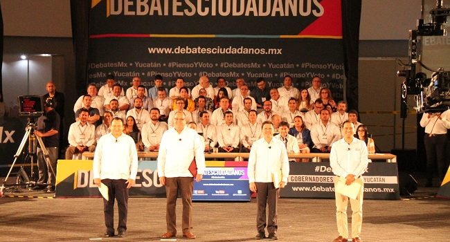 Con éxito se realizó debate del CCE Yucatán