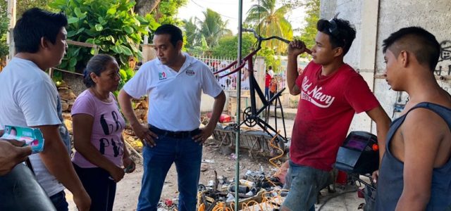 Desarrollo de todo el municipio de Izamal, prioridad para Fermín Sosa