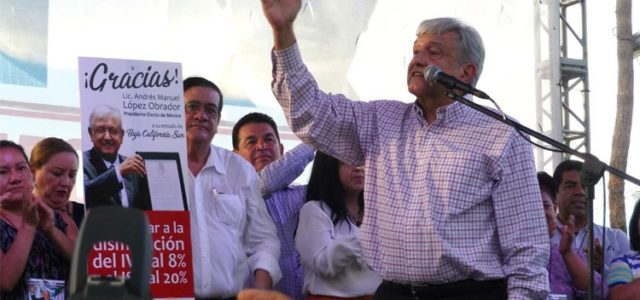 Reitera López Obrador que México está en bancarrota