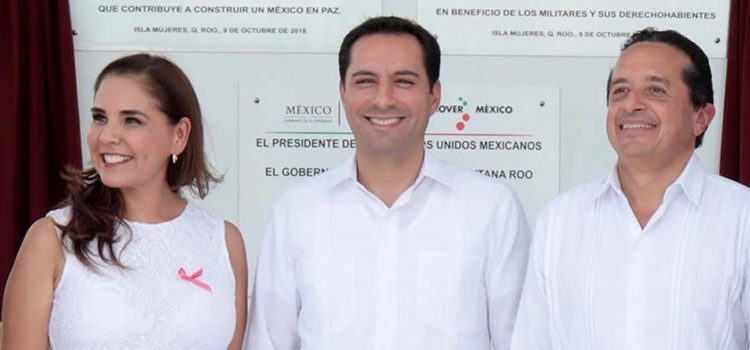 Vila participa en la inauguración de “Ciudad Militar” en Cancún
