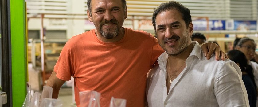 Visita Zacarías Curi el mercado Francisco I. Madero