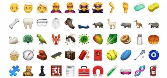 Llegarán 70 emojis nuevos a dispositivos Apple