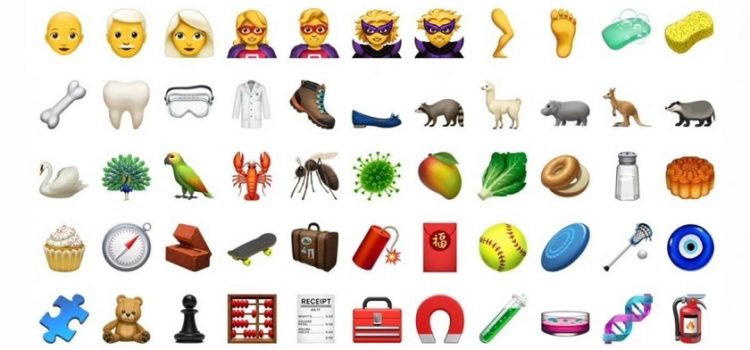 Llegarán 70 emojis nuevos a dispositivos Apple