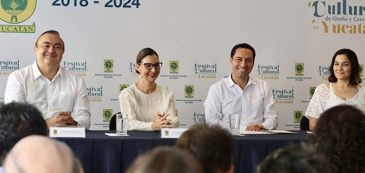Presentan el Festival Cultural de Otoño y Cervantino de Yucatán