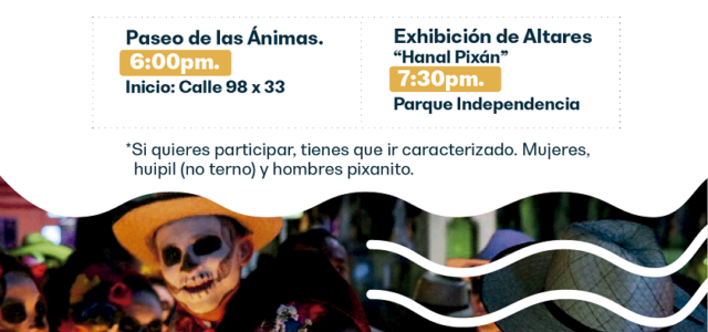 Ánimas pasearán en Progreso