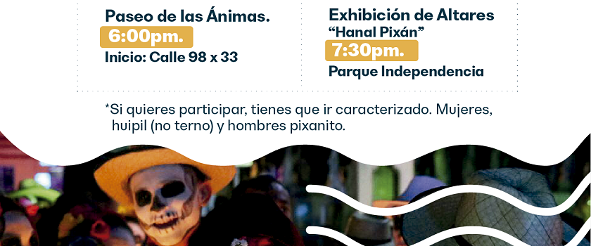 Ánimas pasearán en Progreso