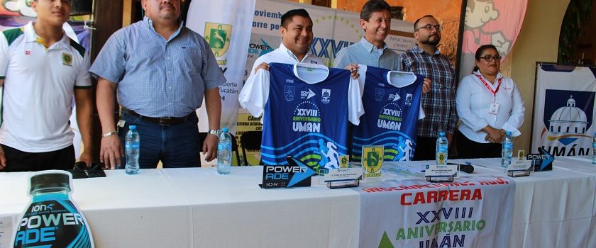 Presentan carrera por 28 aniversario de Umán