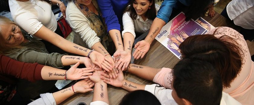 Presentan campaña para erradicar la violencia contra la mujer