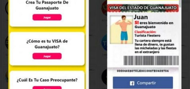 Alertan uso de datos al crear ‘Visa de Guanajuato’ en Facebook