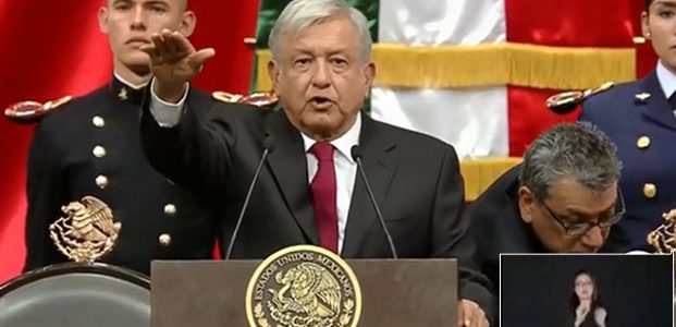 Más promesas de AMLO en su toma presidencial