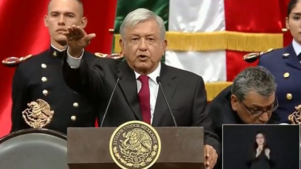 Más promesas de AMLO en su toma presidencial