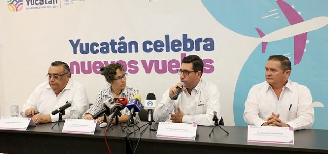 Chihuahua, Hermosillo, Tijuana y Oaxaca conectarán vía aérea con Mérida