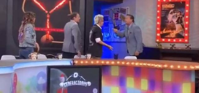 Alfredo Adame discute con conductores y abandona programa