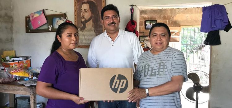 Gente buena y trabajadora, genera cambios en los municipios: Canul Pérez