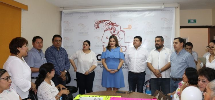 Panistas y legisladores llevan caso de estancias infantiles a la CODHEY