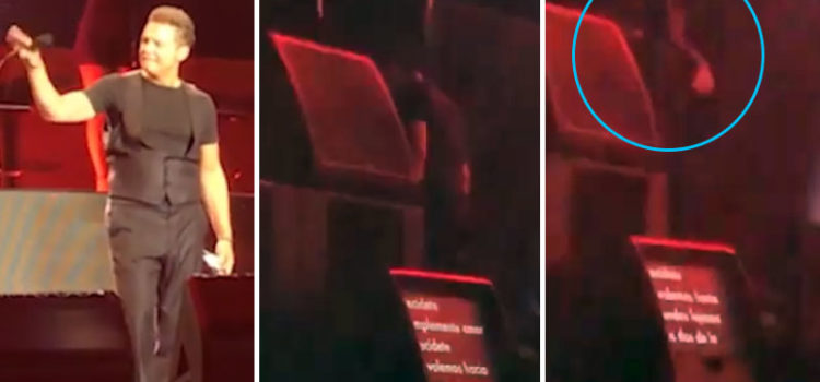 Este es el sonidista agredido por Luis Miguel