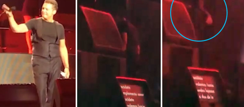 Este es el sonidista agredido por Luis Miguel