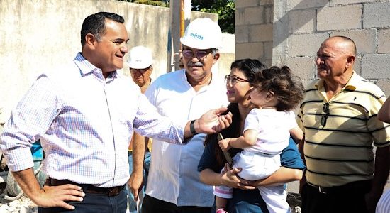 Más familias con mejores condiciones de vida en Mérida