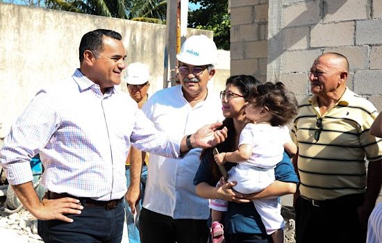Más familias con mejores condiciones de vida en Mérida