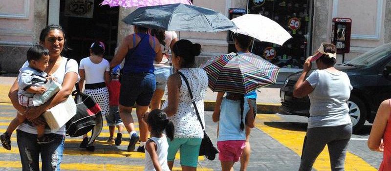 Lluvias y altas temperaturas en Yucatán este fin de semana