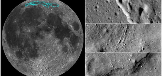 La NASA revela que la Luna se está encogiendo; su corteza se está arrugando