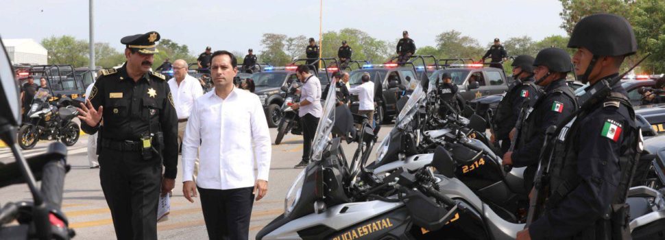 El Gobernador Mauricio Vila Dosal inicia la entrega de 350 nuevas patrullas para la SSP