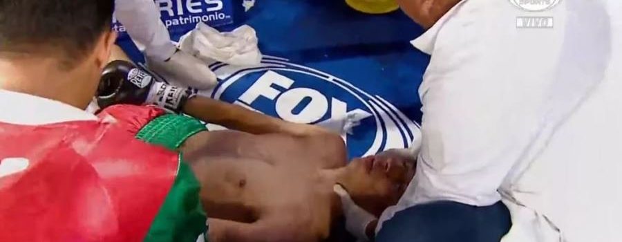 Tras ser noqueado Felipe ‘Gallito’ Orucuta, al quirófano y en observación