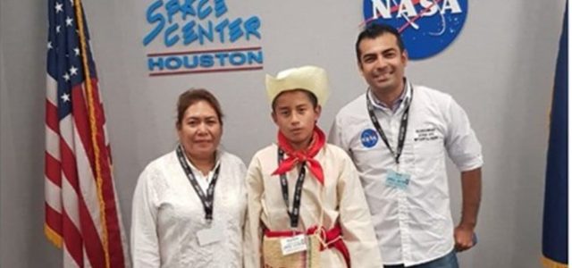 Joven motozintleco recibe capacitación en la NASA
