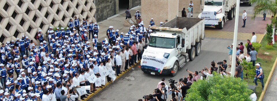 Mauricio Vila da el banderazo de inicio a la campaña de descacharrización 2019 en Mérida