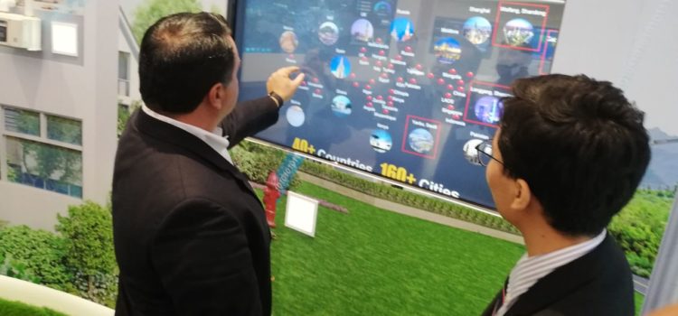 Renán Barrera perfila con Huawei posible colaboración para avanzar como ciudad inteligente