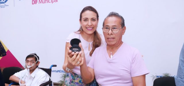 DIF Mérida realiza la tercera entrega masiva de aparatos ortopédicos