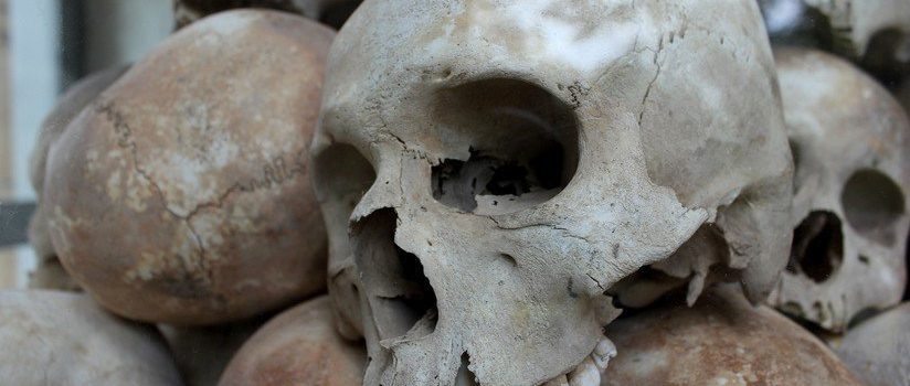 El hallazgo de trofeos hechos con cráneos humanos podrían explicar el fin de la civilización maya