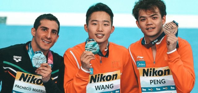 Rommel Pacheco cumple en Mundial de Natación