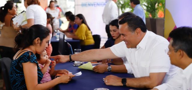Renán Barrera acerca apoyos y programas del Ayuntamiento a las comisarías