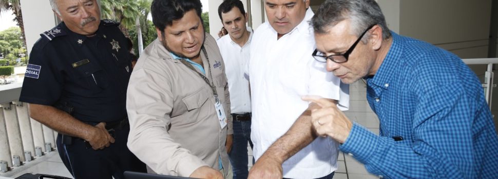 El alcalde Renán Barrera supervisa equipo especializado para monitorear el ruido en Mérida