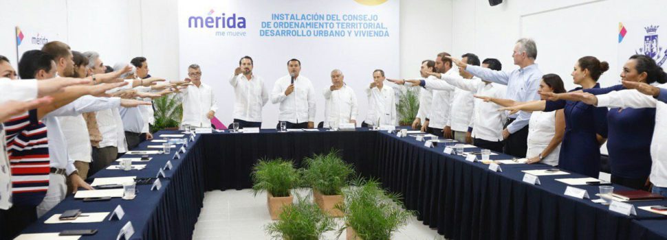 Renán Barrera trabaja por un ordenamiento territorial sustentable e inclusivo