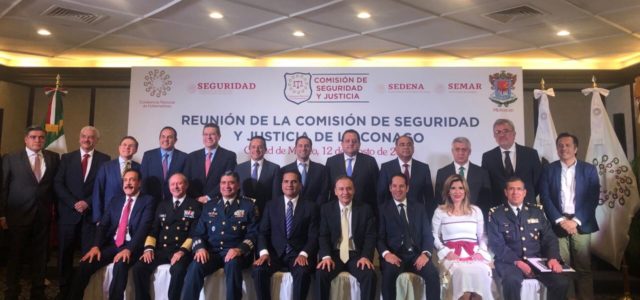 El Gobernador Mauricio Vila Dosal asistió a reuniones sobre seguridad y justicia