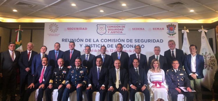 El Gobernador Mauricio Vila Dosal asistió a reuniones sobre seguridad y justicia
