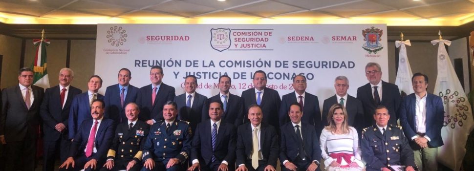 El Gobernador Mauricio Vila Dosal asistió a reuniones sobre seguridad y justicia